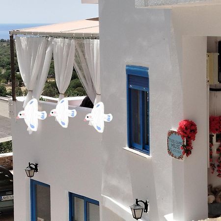 Tilos Island House Megalon Chorion  ภายนอก รูปภาพ