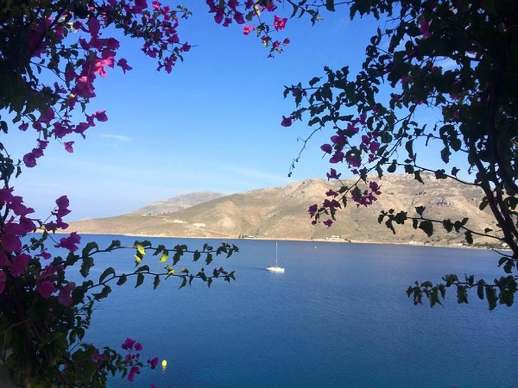 Tilos Island House Megalon Chorion  ภายนอก รูปภาพ