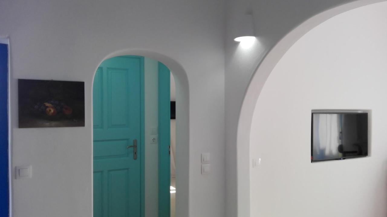 Tilos Island House Megalon Chorion  ภายนอก รูปภาพ